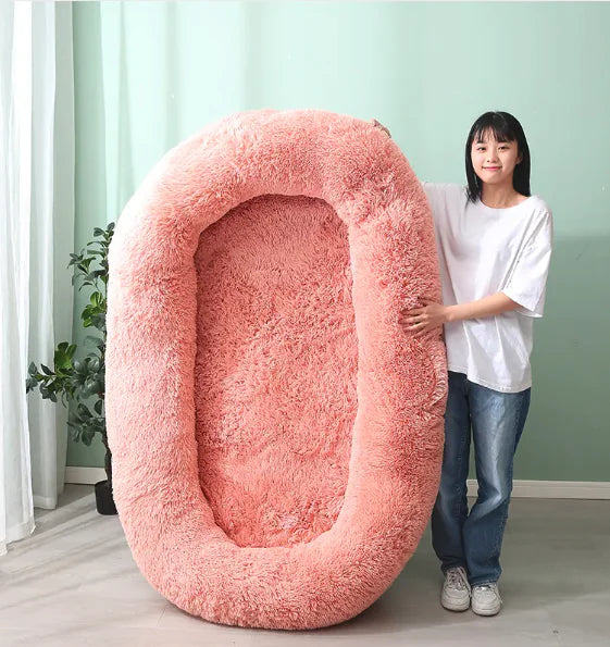 Human Sized Washable Dog Bed