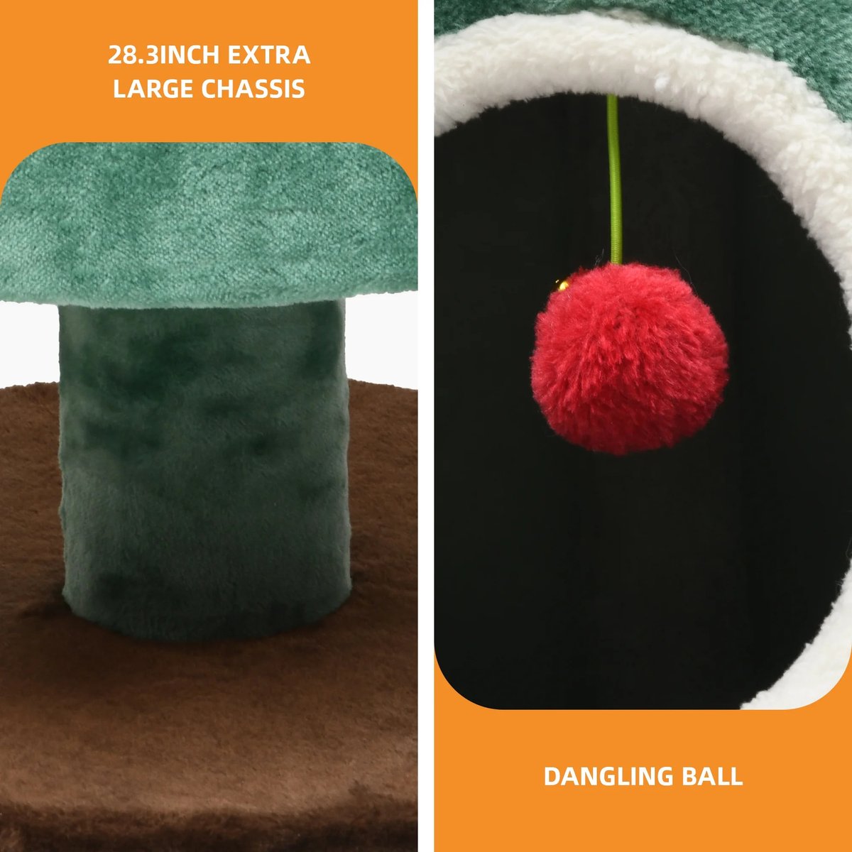 Yitahome 63-in Christmas Cat Tree