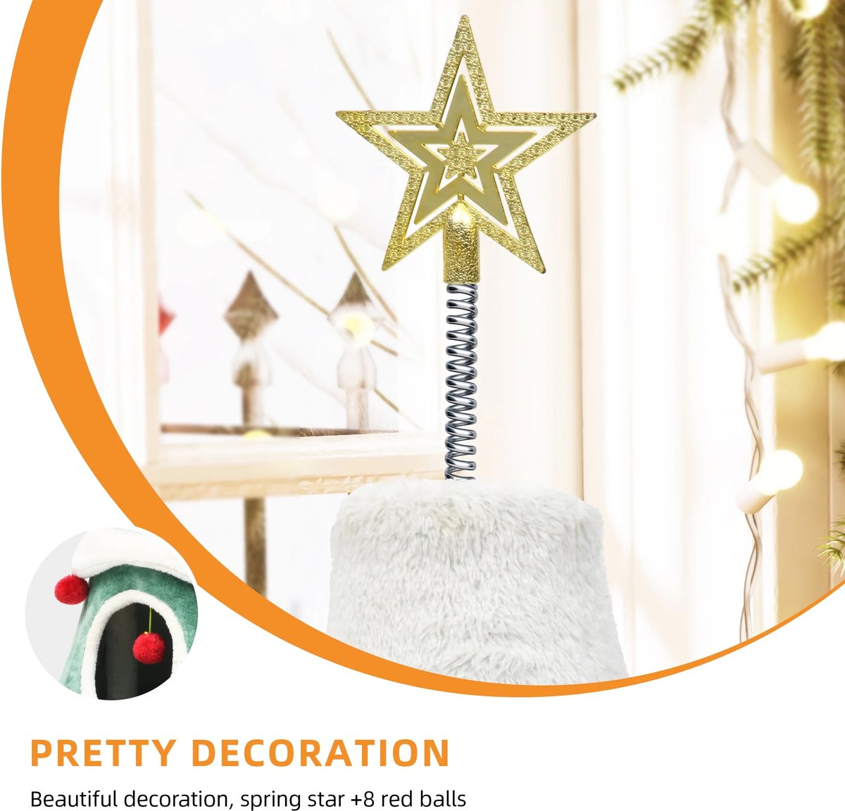 Yitahome 63-in Christmas Cat Tree