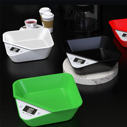 Electronic Kitchen Scale for Coffee and Pet Food